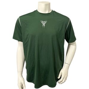 Nike Men’s T-Shirt Athletic Green White Logo Short Sleeve XL